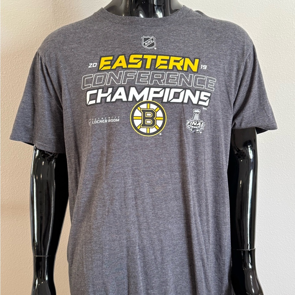 Bruins Gray Eastern Conference Champions Tee